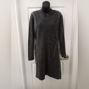 🌸M/L Sandwitch Gray Long Sleeve Dress🌸